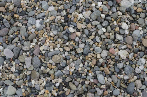 Background or texture of pebbles