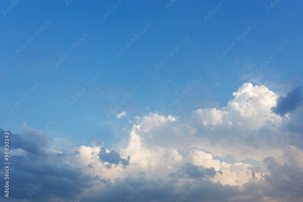 blue sky with clouds, clear weather sky background blue sky with clouds, clear weather sky background