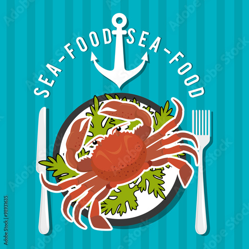 Sea food gastronomy 