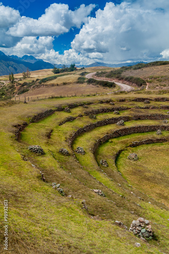 Agricultural terracing of Moray, Sacred Valley, Peru