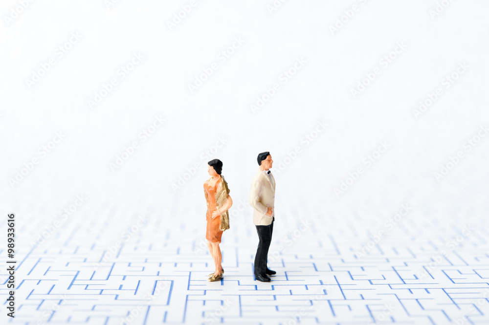 夫婦喧嘩と迷路 夫婦喧嘩と迷路