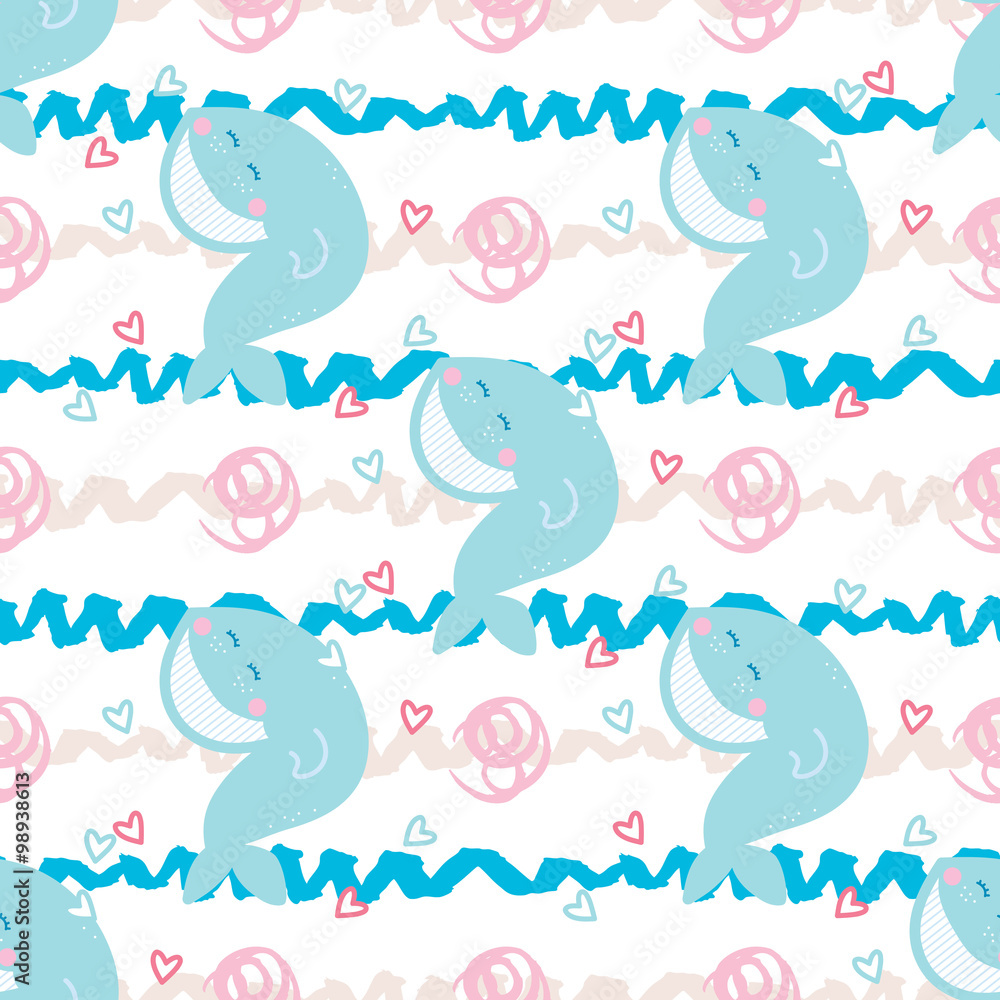Romantic seamless pattern for valentines day Romantic seamless pattern for valentines day