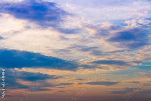 Beautiful of blue sky with cloud © phatpc