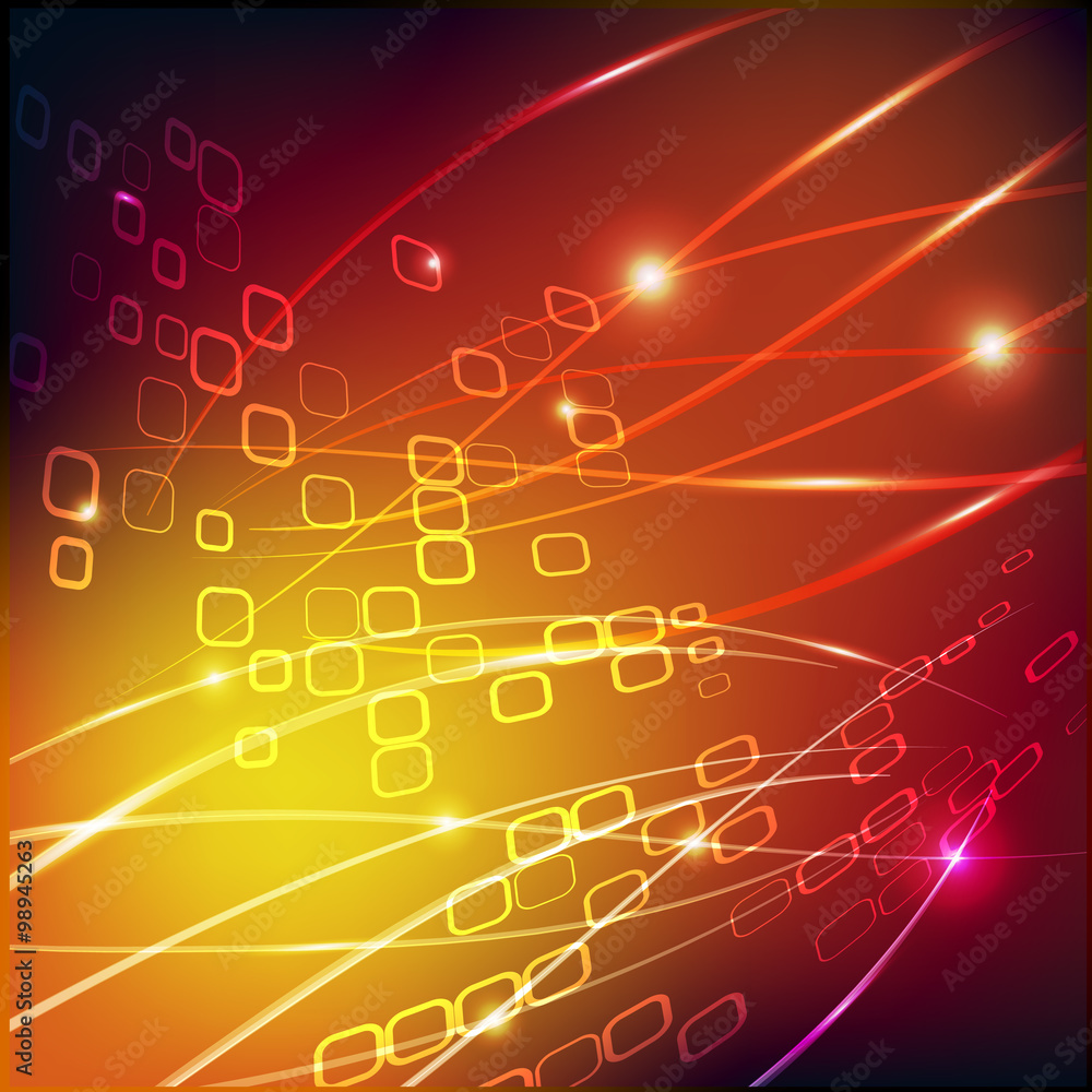  abstract vector background line glow