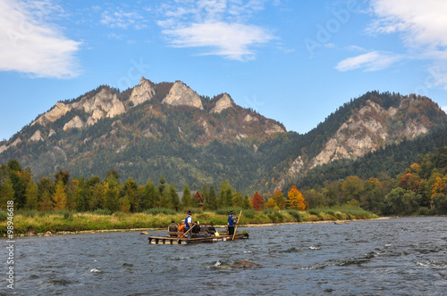 Obraz na płótnie Pieniny ,Trzy Korony ,Dunajec w salonie