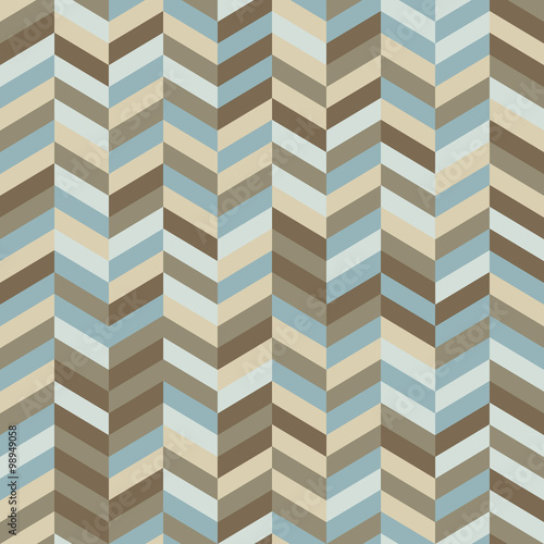 Zig Zag Background in Trendy Hipster Colors