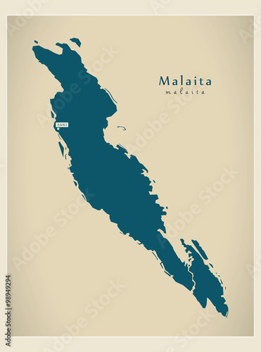 Modern Map - Malaita SB photo