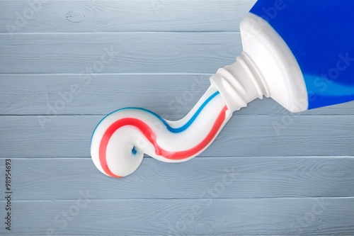 Toothpaste. photo