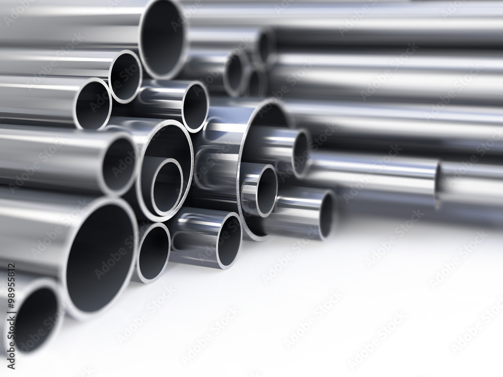 Fototapeta premium metal pipes