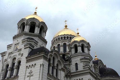 Ascension military Patriarchal Cathedral - Orthodox Church, the second Cathedral of Rostov and Novocherkassk eparchy and the main temple of the don Cossacks photo