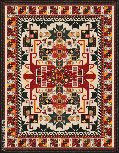 Ethnic Style Rug Design