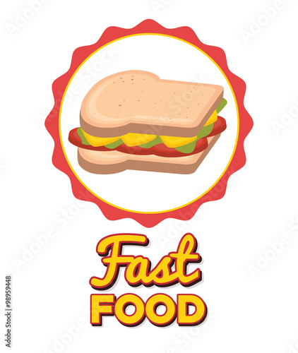 Delicious fast food 