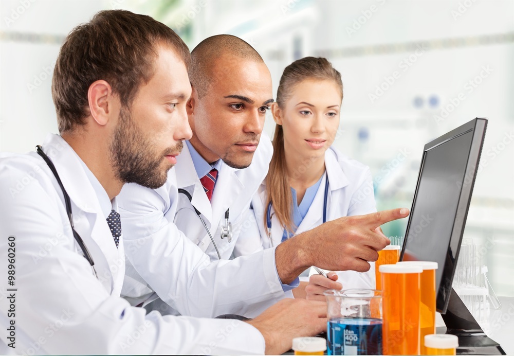 Fototapeta premium Laboratory.