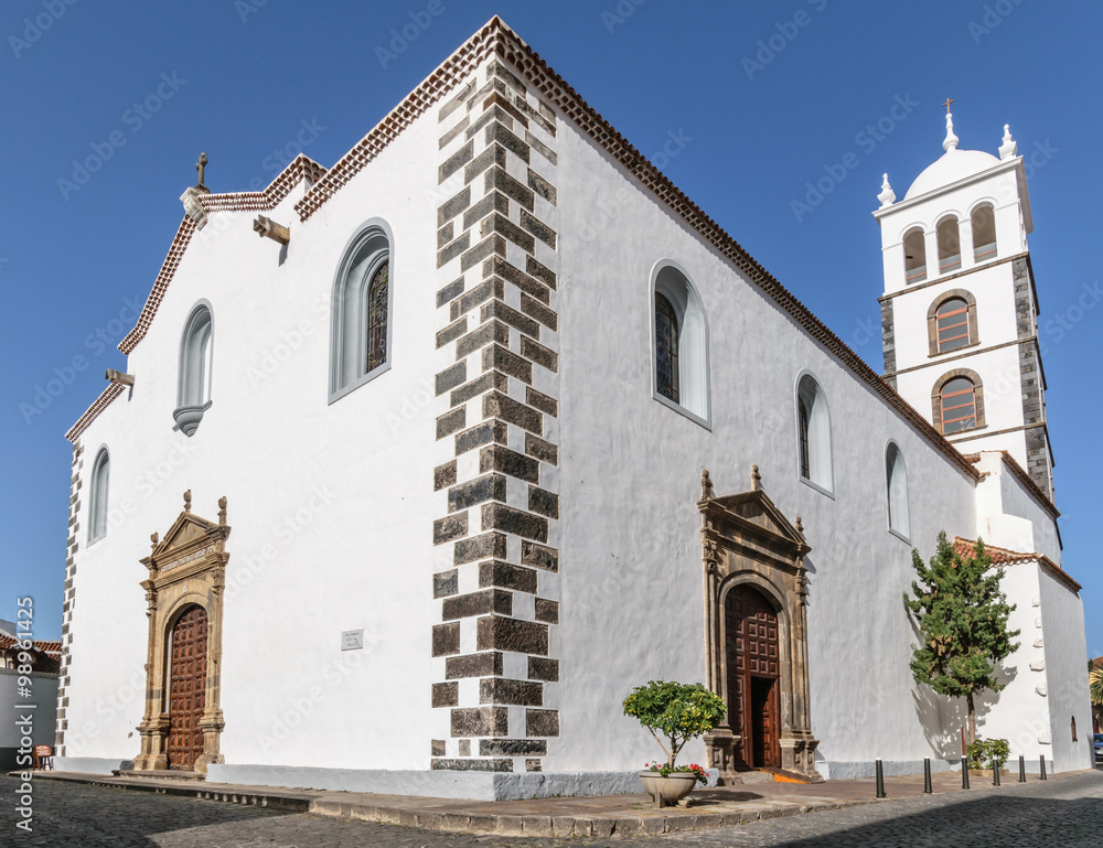 Iglesia de Santa Ana in Garachico, Santa Cruz de Tenerife, Spanien