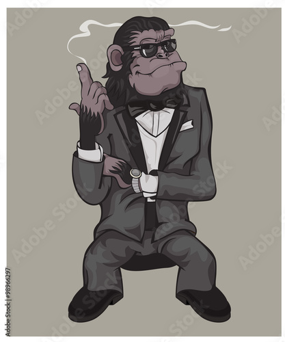 Monkey - a symbol of the coming year .