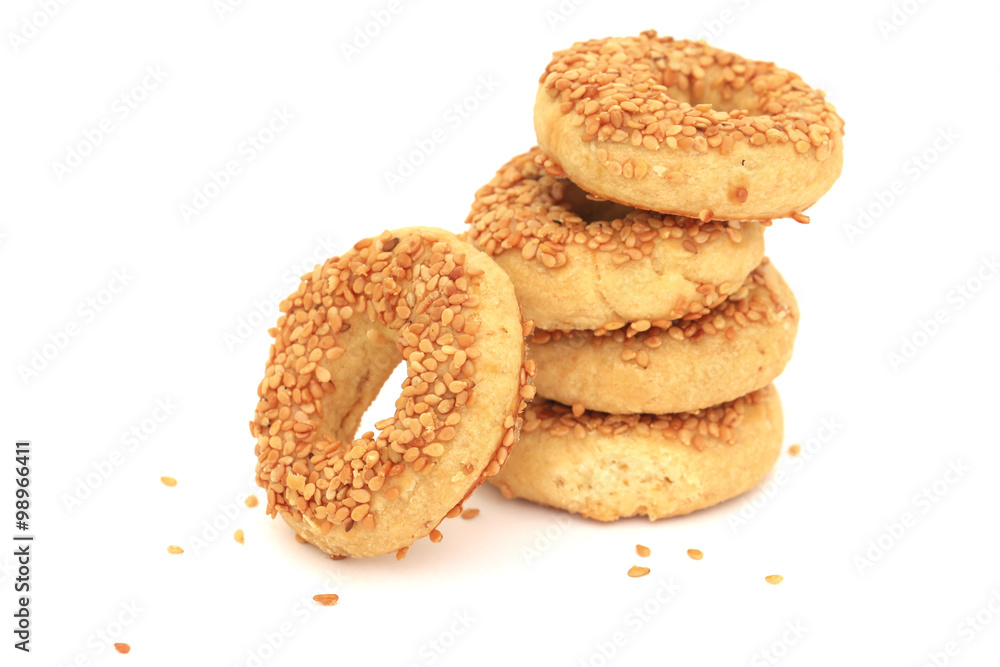 Sesame cookies Sesame cookies