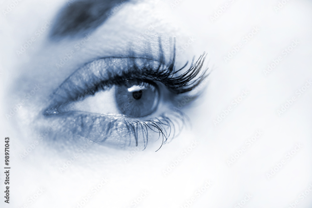 photo of woman eye close up with shallow depth of field photo of woman eye close up with shallow depth of field