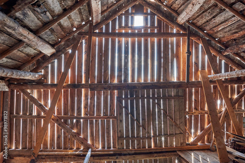Old wooden barn
