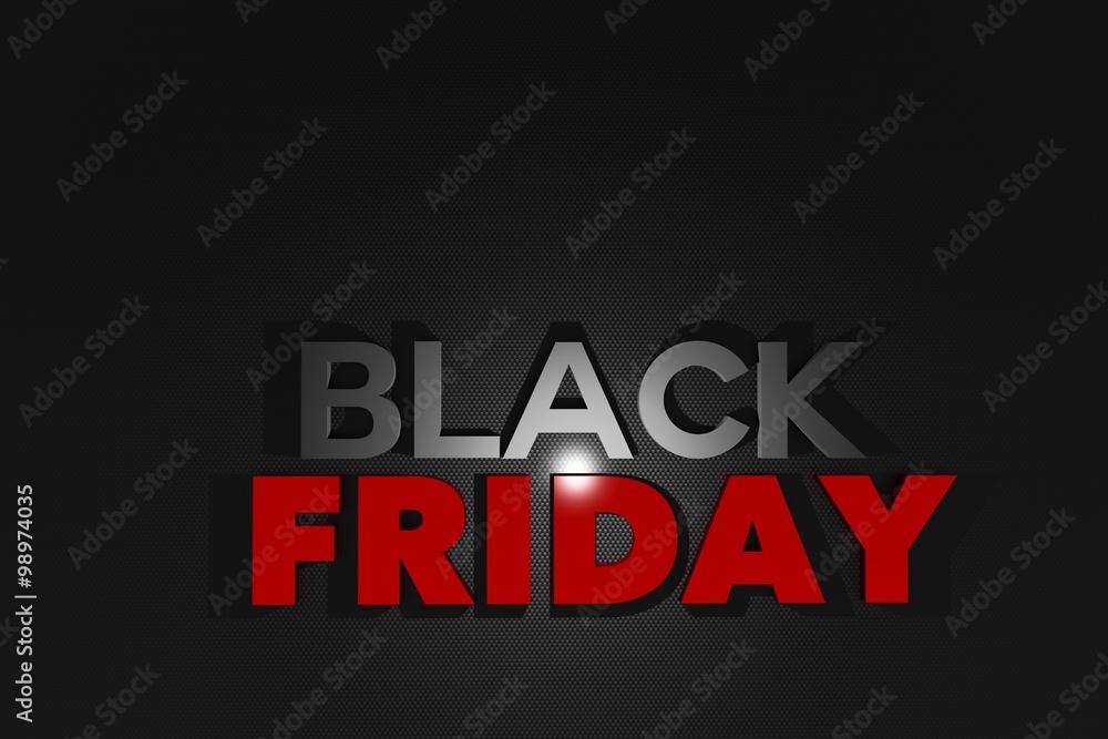 Obraz premium Black Friday Theme