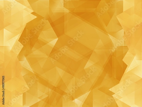 Yellow Geometric Abstract