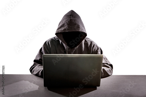 Plakat Computer crime concept.