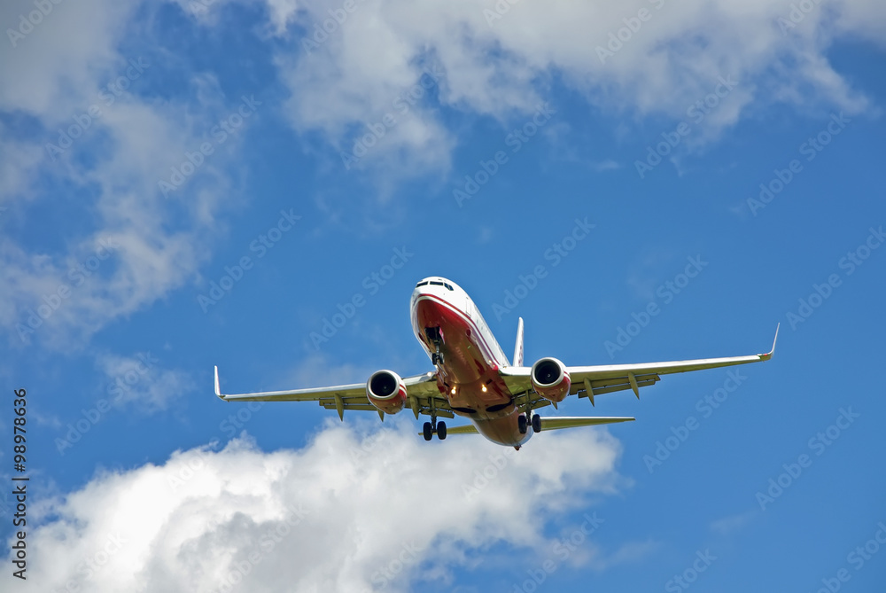 Obraz premium Landing in Mallorca