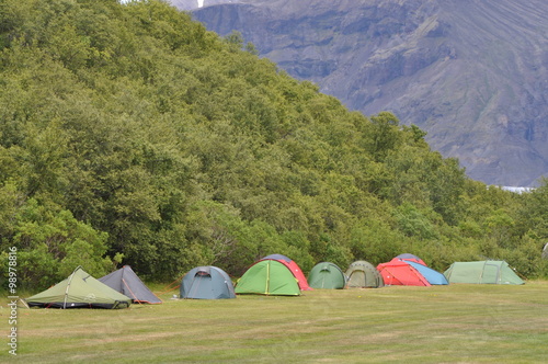 Zelte auf Island