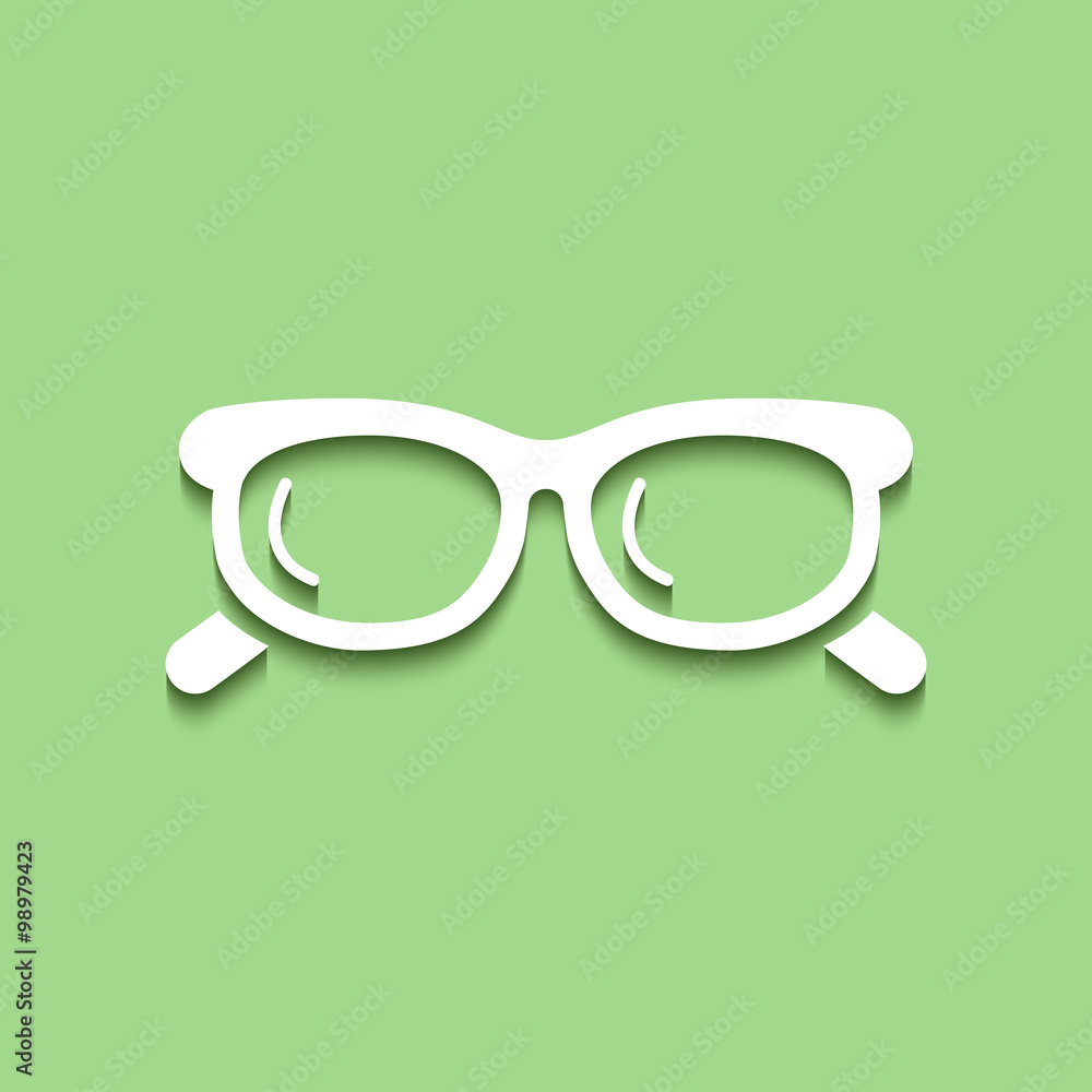 Vecteur Stock Logo lunettes. | Adobe Stock