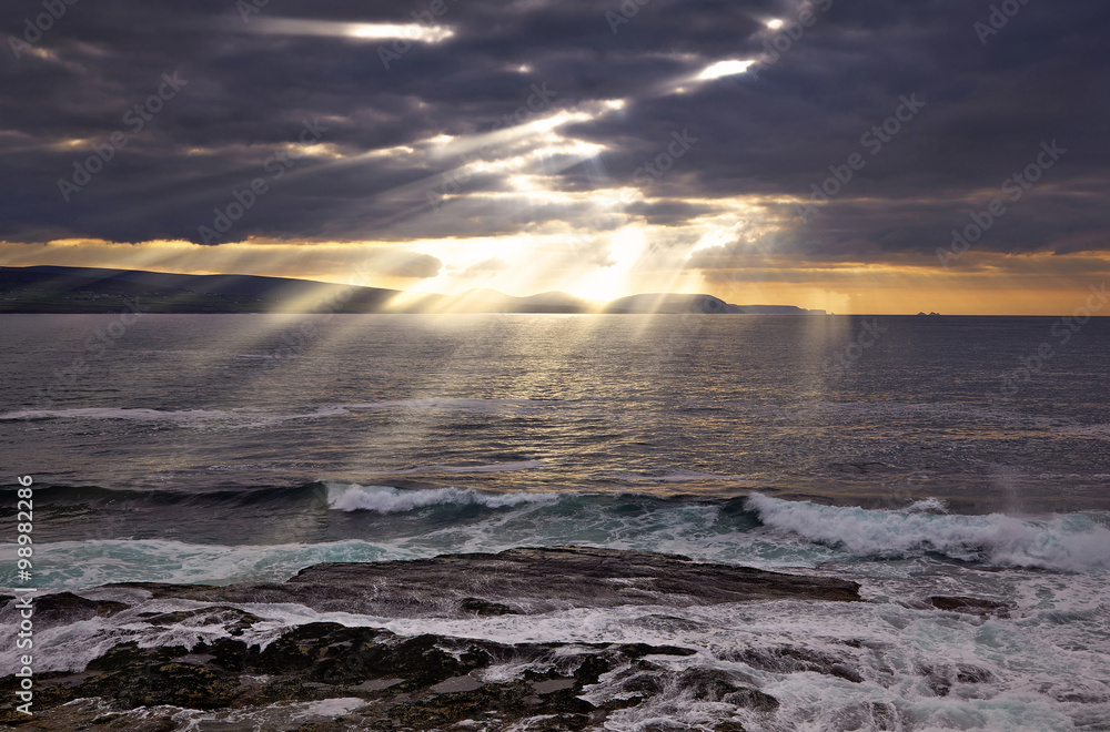 Obraz premium North Mayo Coastline