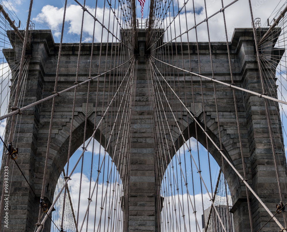 Fototapeta premium Most Brookliński w Nowym Jorku