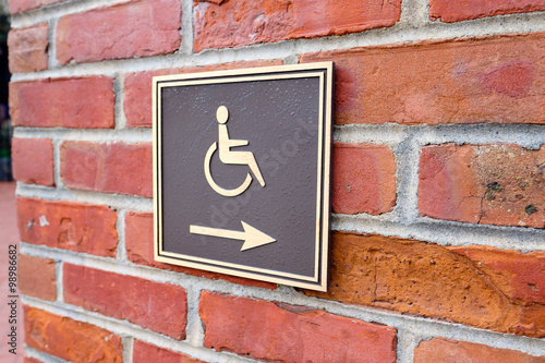 Wheelchair Access Sign