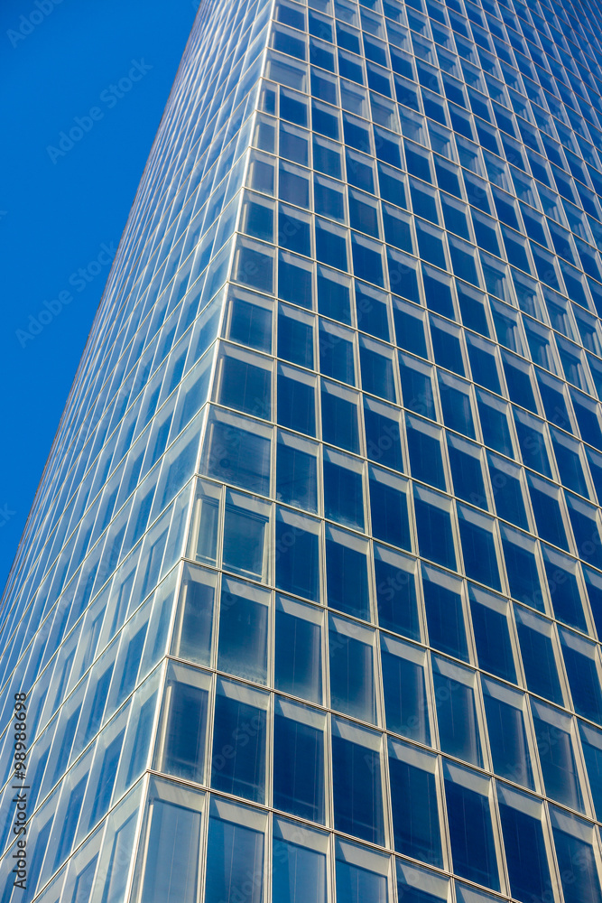 Office glass skyscraper building