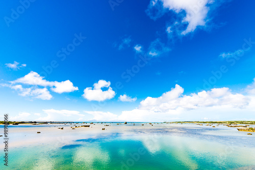 Sea, sky, seascape. Okinawa, Japan.