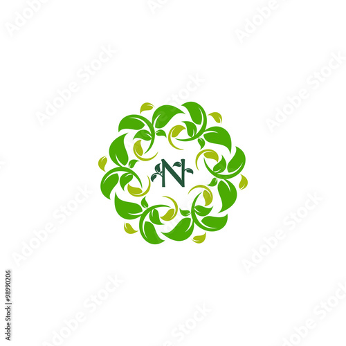 Nature Floral Vector Template