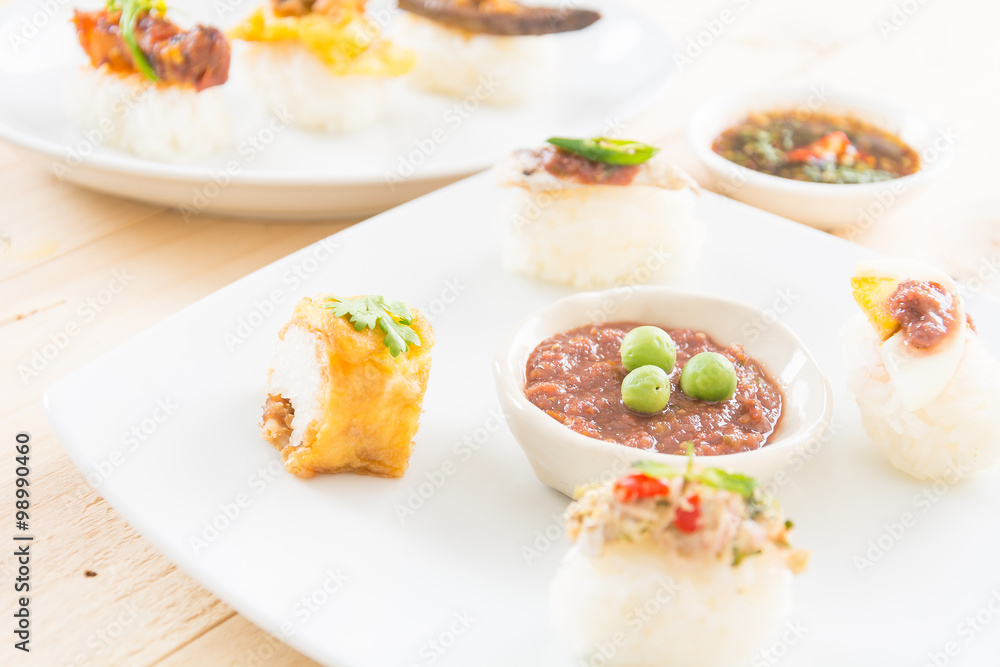 omelet sushi roll omelet sushi roll