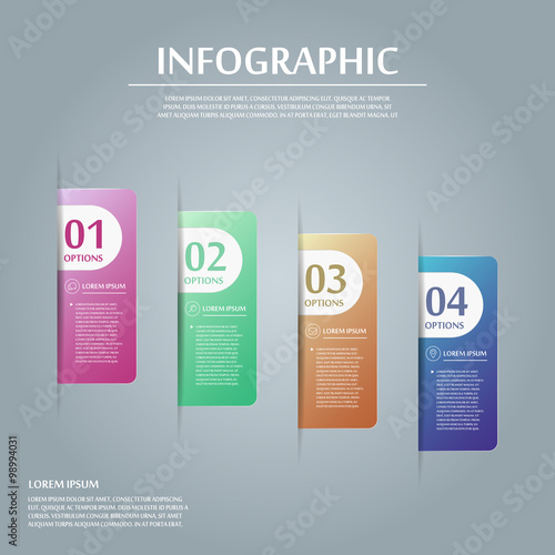 contemporary infographic design