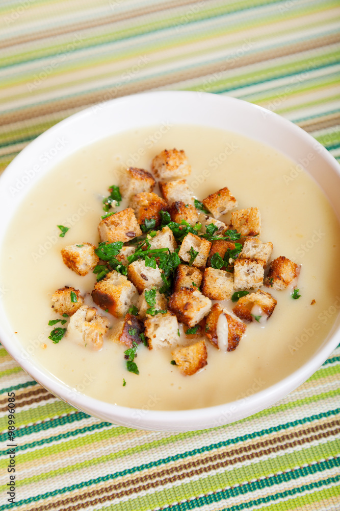 Chestnut cream soup Chestnut cream soup