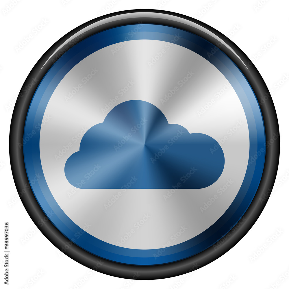 Cloud metallic button Cloud metallic button