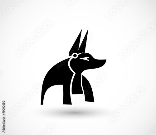 Pharaoh icon vector