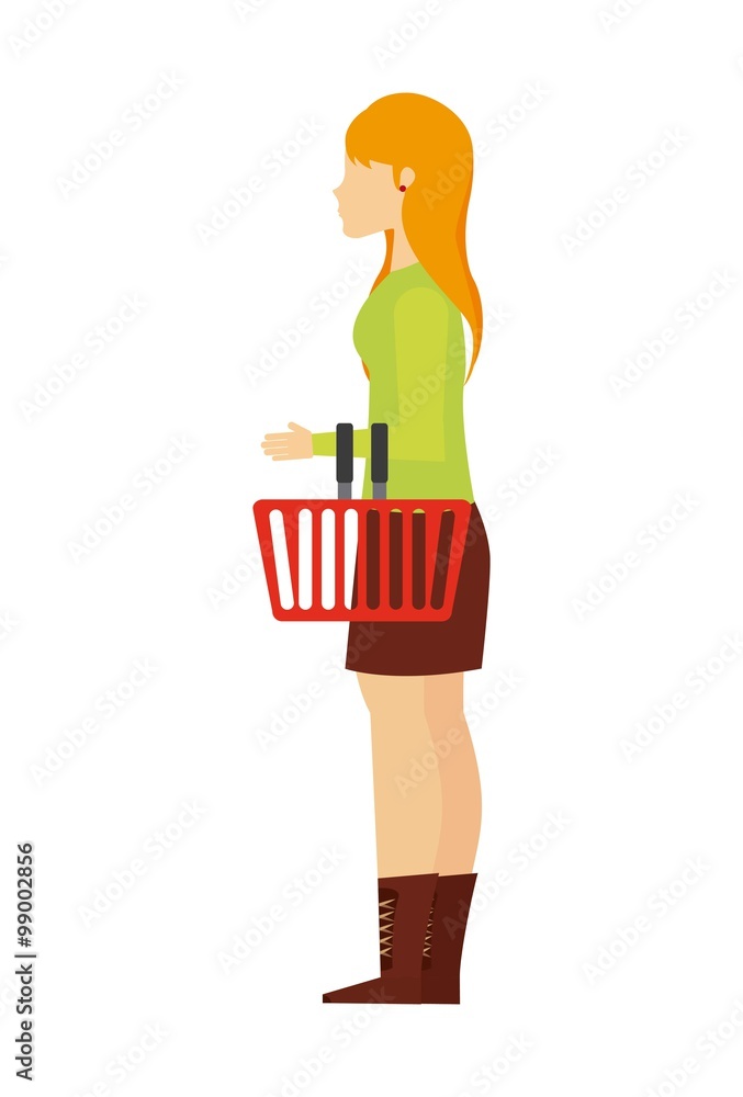 people shopping design people shopping design