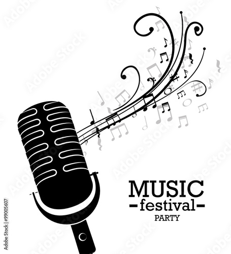 Music art graphic