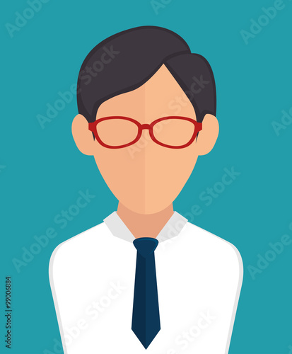 Business people profile