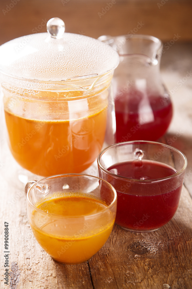 Herbal and fruit drinks Herbal and fruit drinks