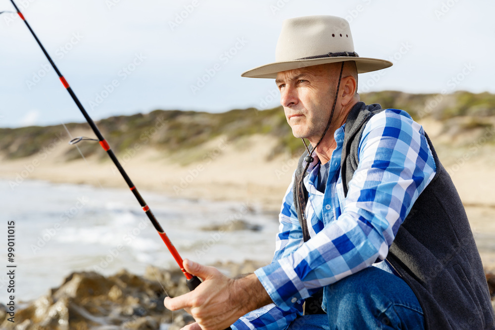 Picture of fisherman Picture of fisherman