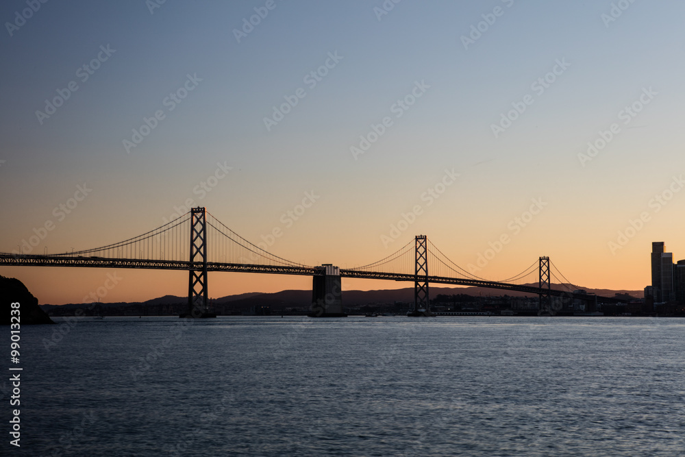 Bay Bridge Connecting San Francisco and Oakland Bay Bridge Connecting San Francisco and Oakland