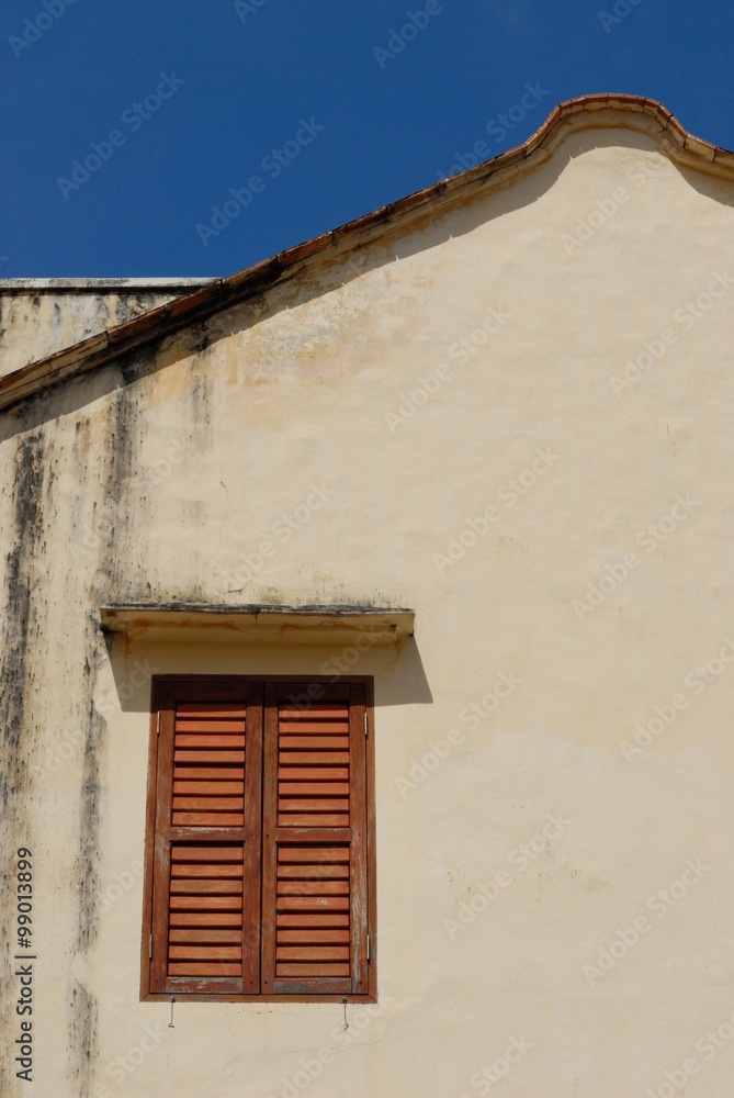 Fototapeta premium Heritage Design window and building