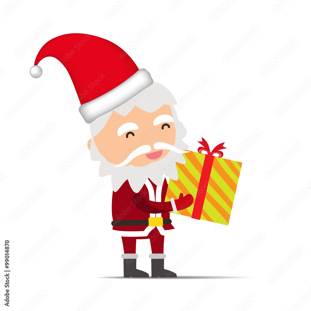Santa Claus , Vector cartoon design Santa Claus , Vector cartoon design
