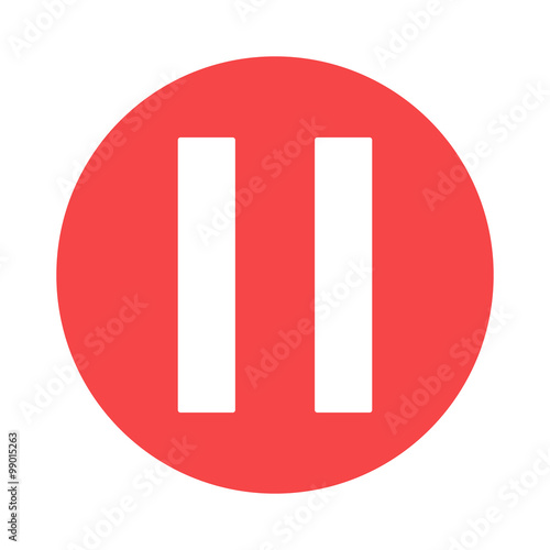 Pause button icon