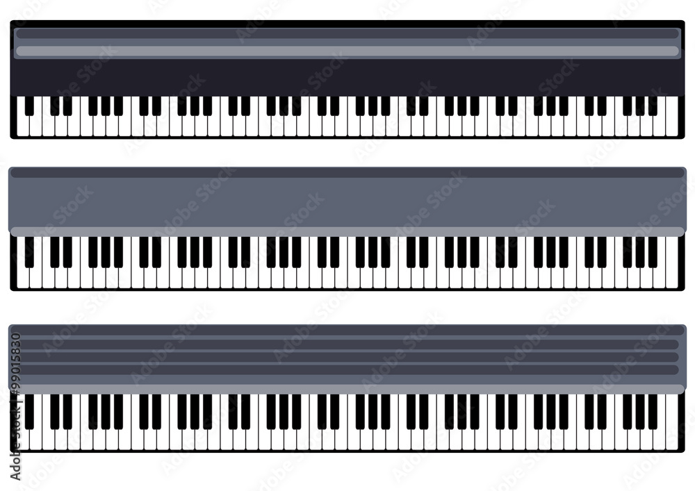 keys of piano keys of piano