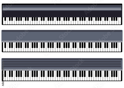 keys of piano